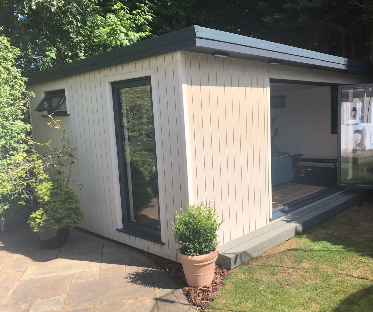 Bespoke Garden Room, Weybridge - Part Gym, Part Leisure and Teenage Room 1