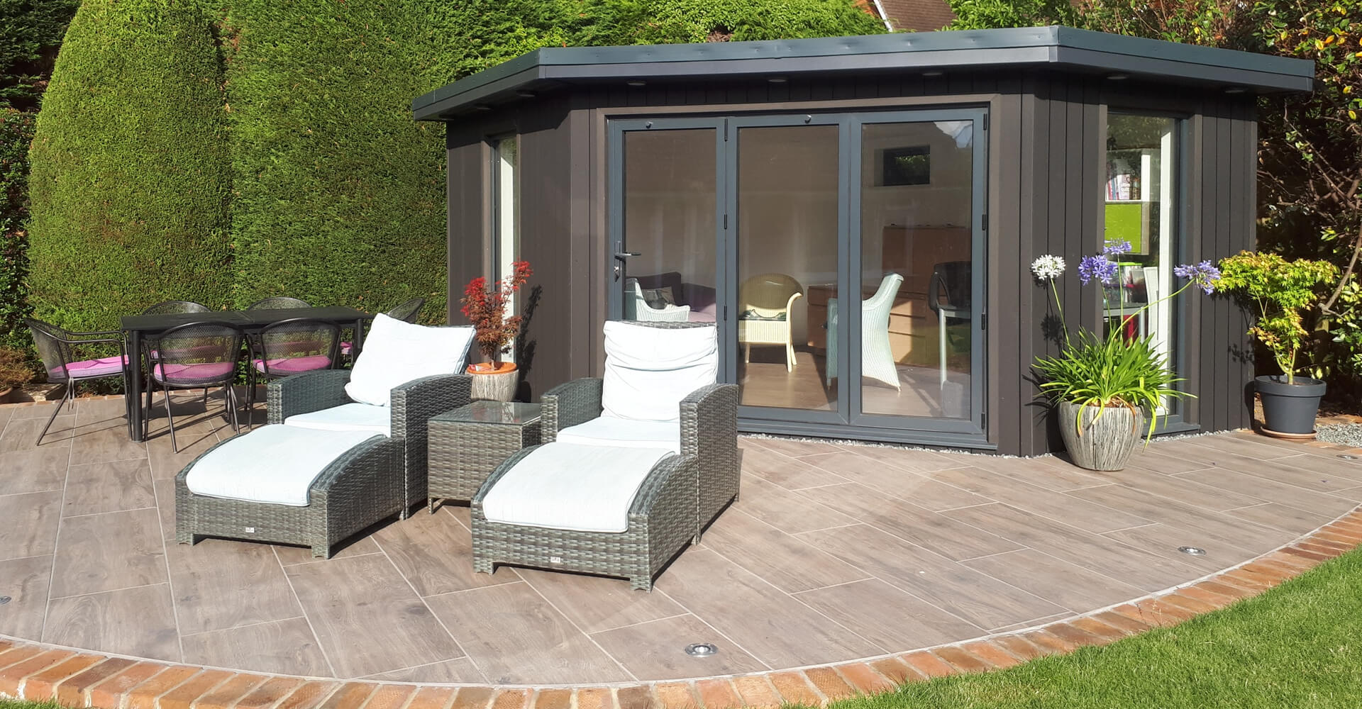 Bespoke Premium Garden Craft Room and Landscaping, Bookham, Surrey - Garden Rooms by Drumbeat