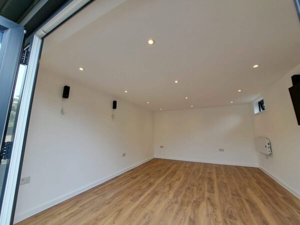 Garden Rooms lighting and power