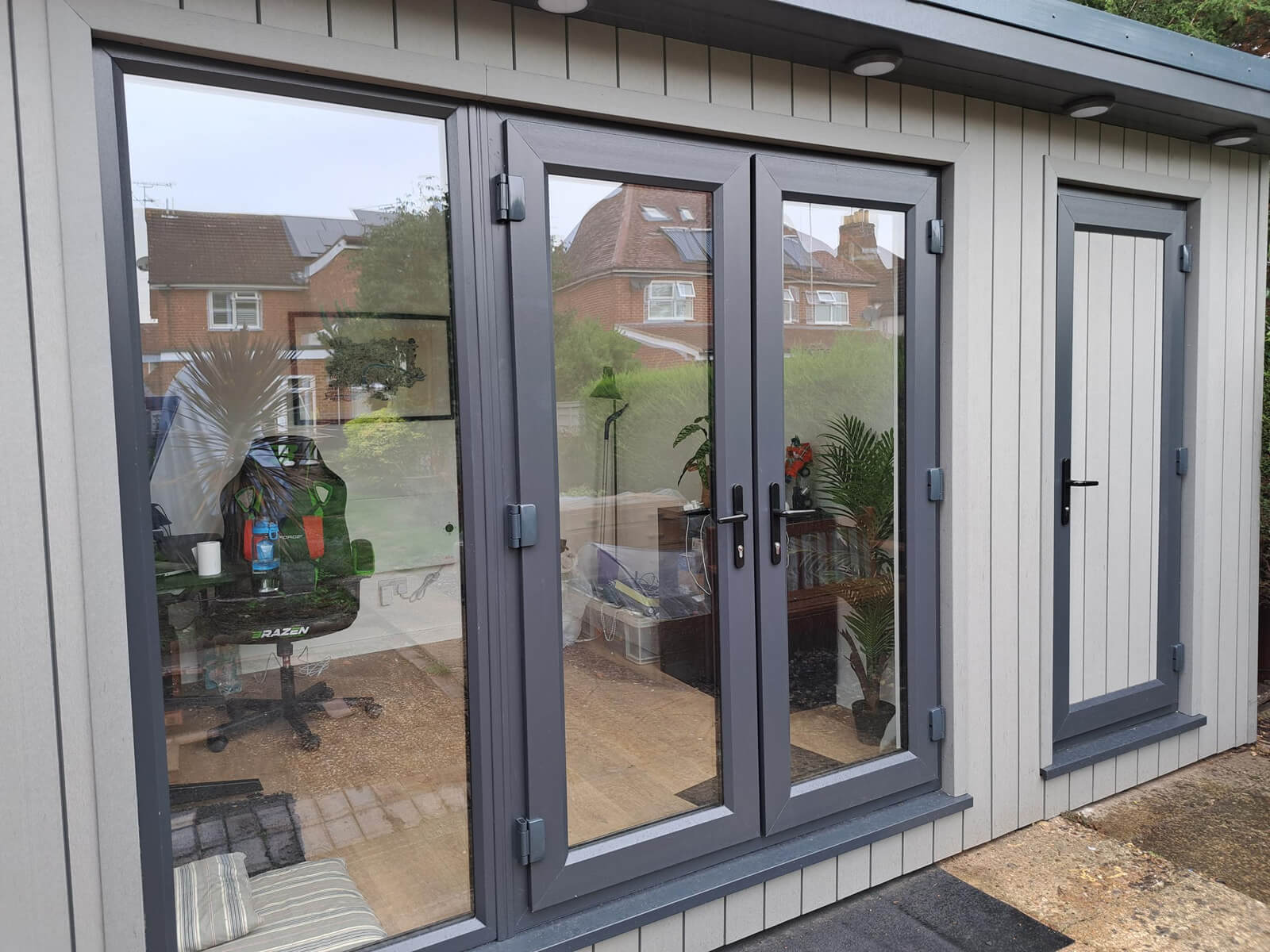 Perfect Garden Office and Storage for a Narrow Garden in Woking, Surrey